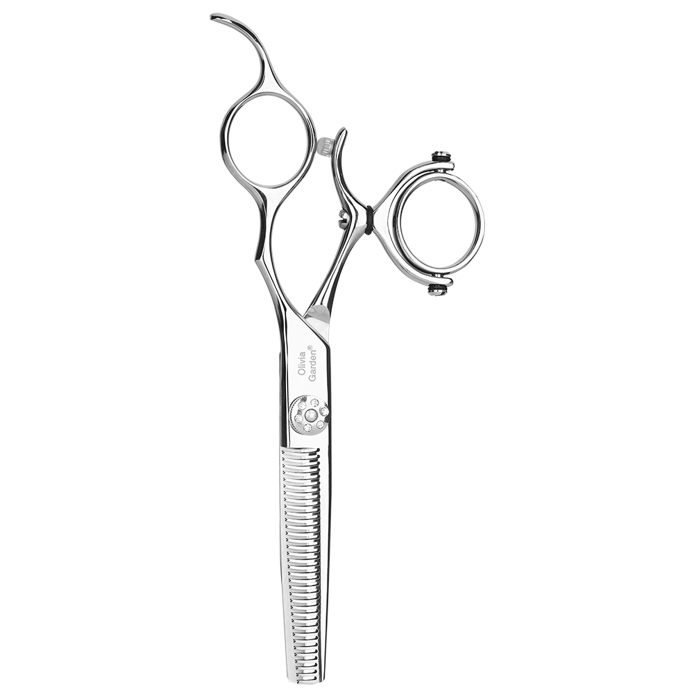 Olivia Garden Swivelcut Effilierschere Japanische Ausführung 6,0 