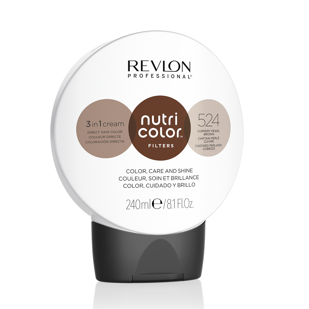 Revlon Nutri Color Filters 240ml 524 Coppery Pearl Brown