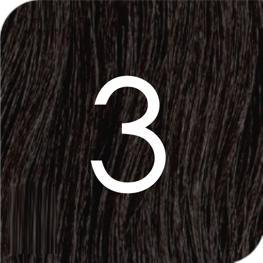 3 Dark Brown