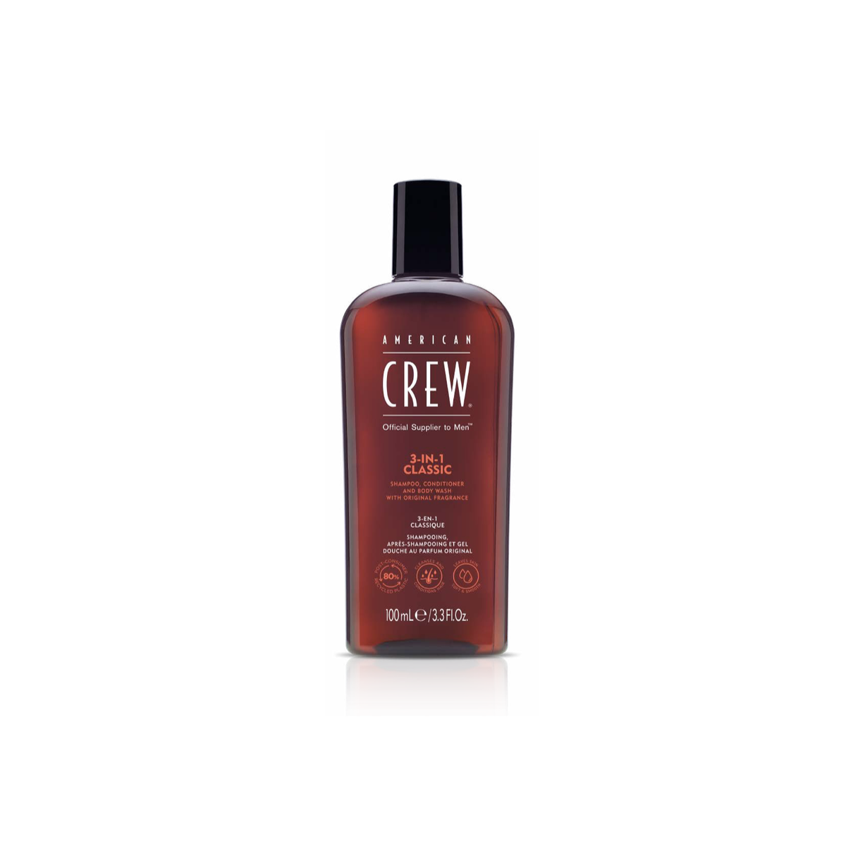 American Crew 3 in 1 Classic Shampoo 100ml