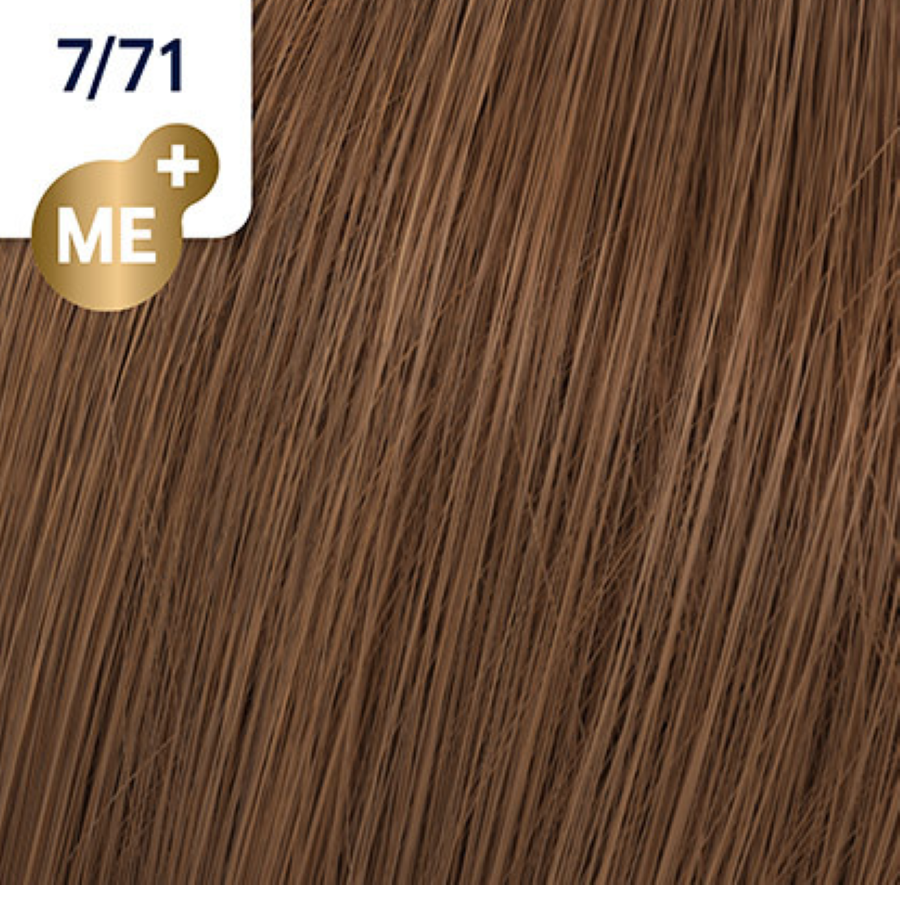 Wella Koleston Perfect ME+ 60ml 7/71 Mittelblond Braun Asch