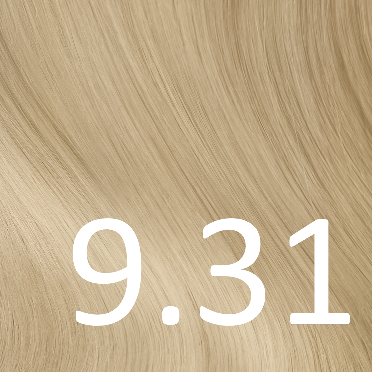 9.31 Sehr hellblond beige 