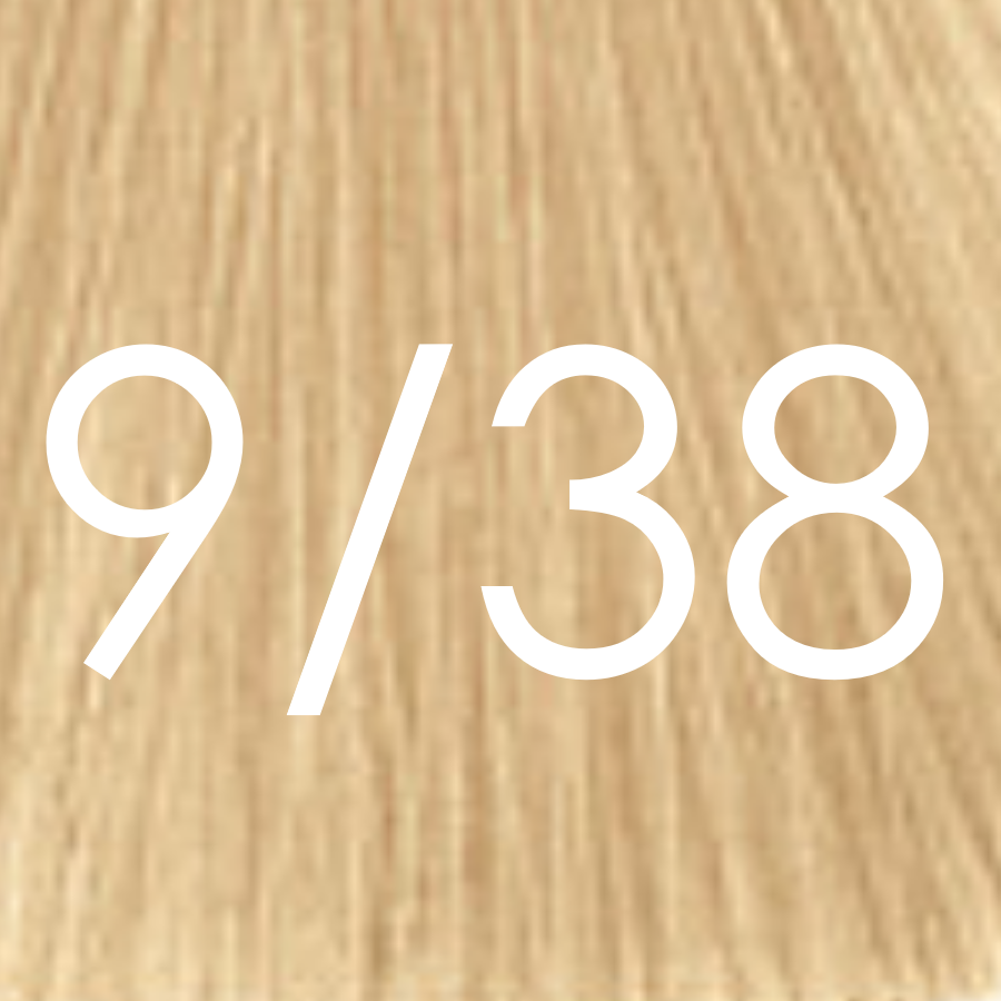 9/38 Lichtblond gold-perl