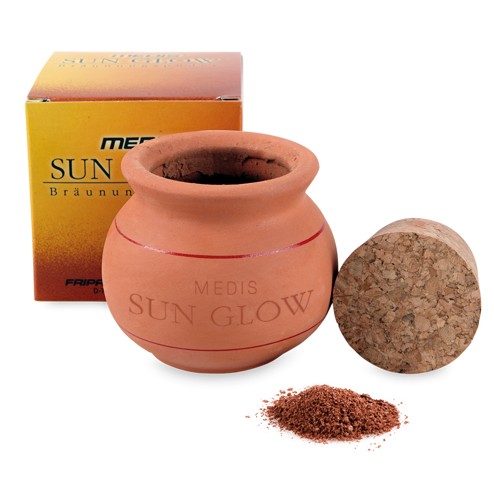 Fripac Medis Sun Glow Bräunungspuder dunkler Farbton, 15 g