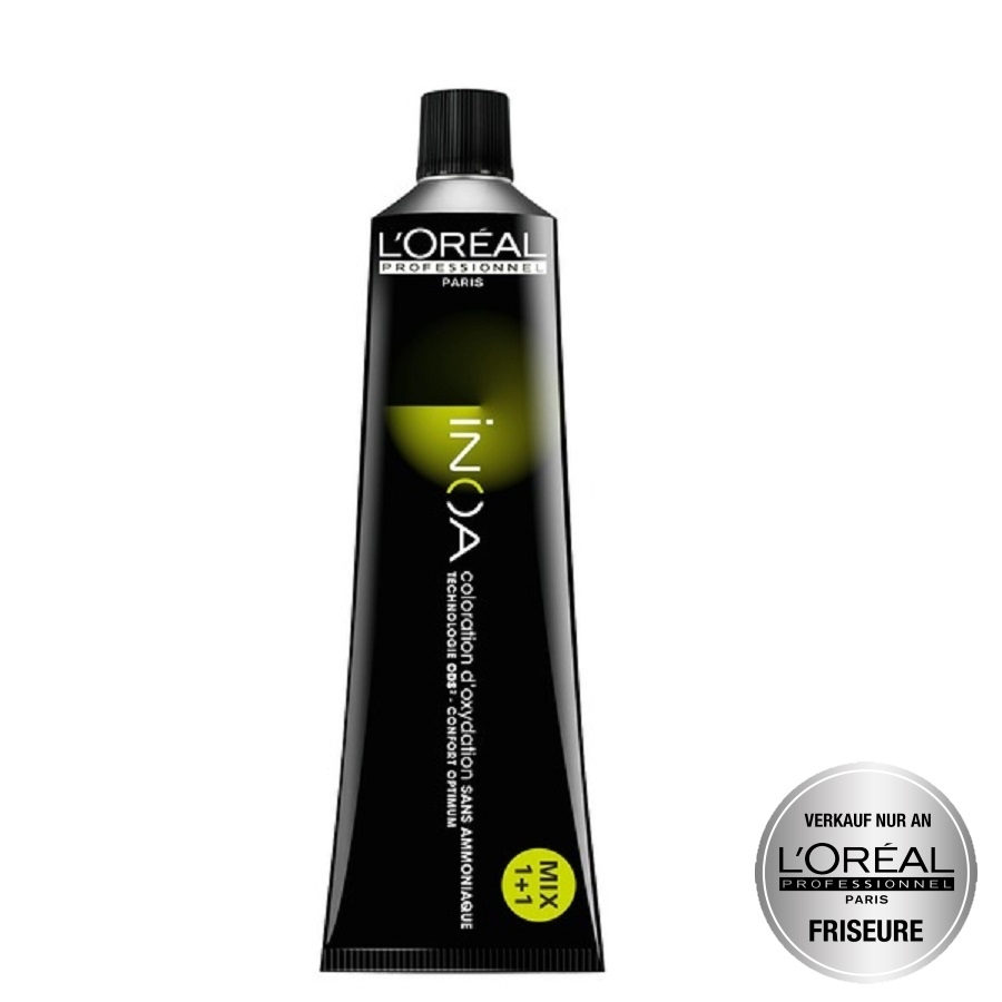 Loreal INOA Coloration ohne Ammoniak 60ml 6,42 dunkelblond kupfer irise SALE