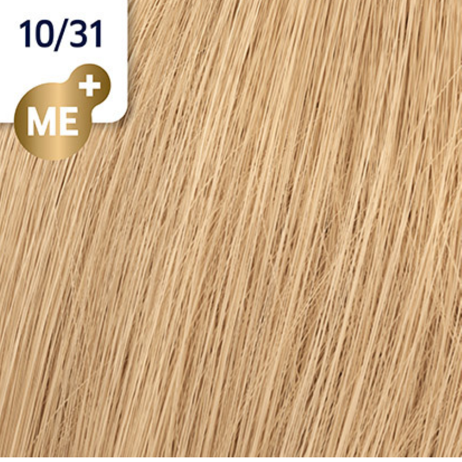 Wella Koleston Perfect ME+ 60ml 10/31 Helllichtblond Gold Asch