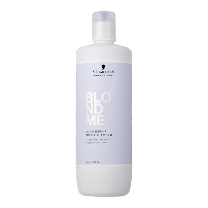 Schwarzkopf BlondMe Bond Repair Purple Shampoo 1000ml
